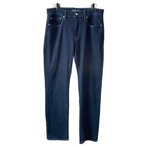 Lucky Brand Jeans 410 Mens Size 32x32 Athletic Slim Stretch Dark Wash